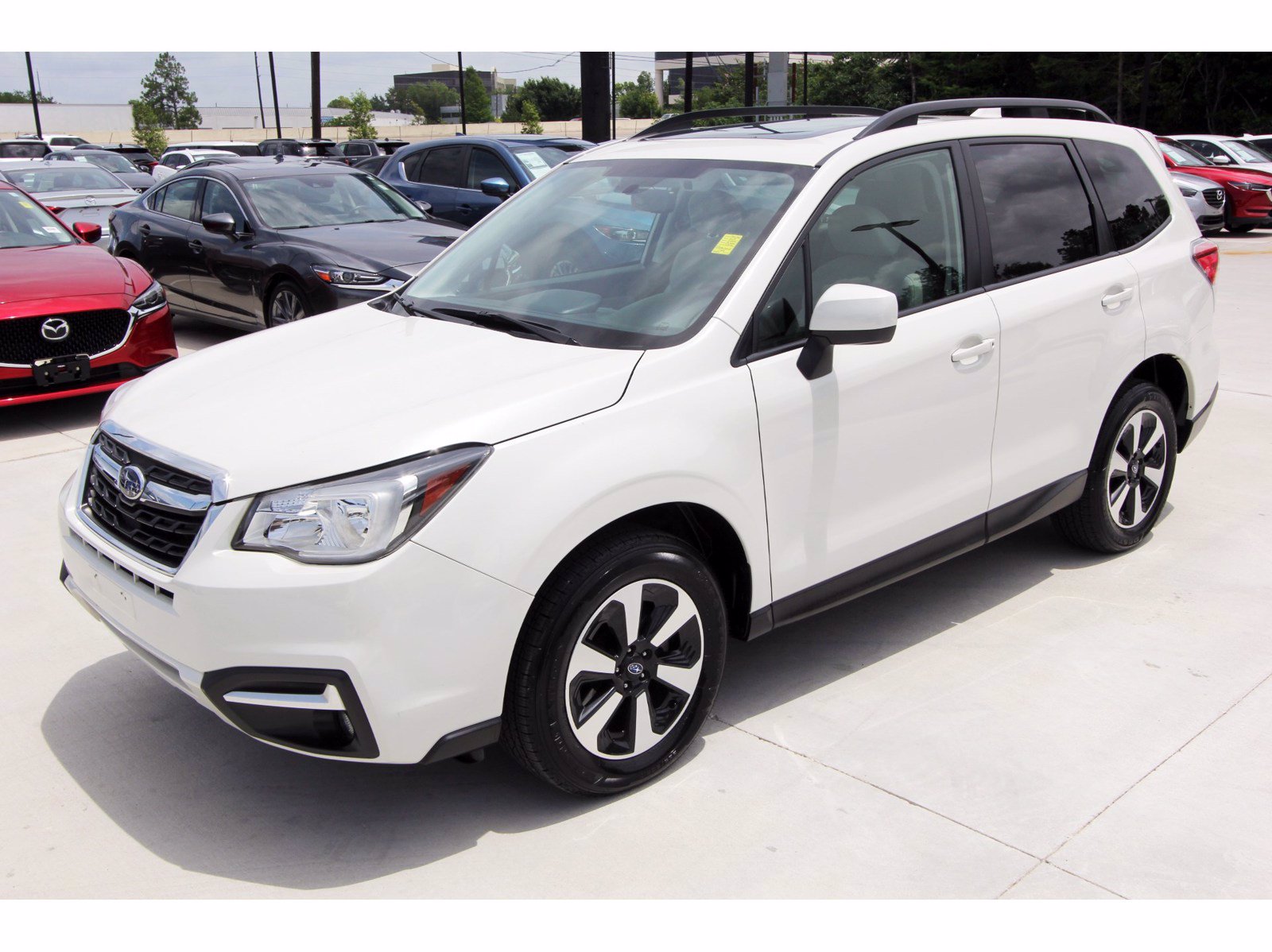 Pre-Owned 2018 Subaru Forester 2.5i Premium CVT Sport Utility In ...